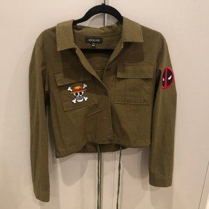 CUSTOM MADE Light Weight Jacket w Patches